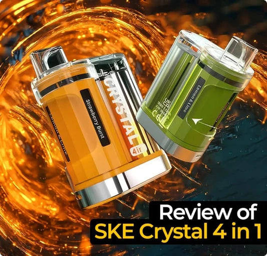 Review Of SKE Crystal 4 In 1 & Vape Instructions