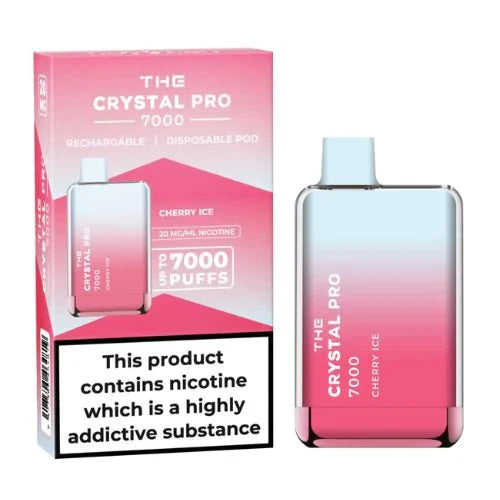 The Crystal Pro 7000 Disposable Vape Pod 10x Multipack