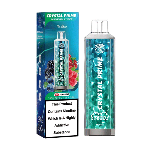 Crystal Prime 7000 Disposable Vape 10x Multipack – 20MG