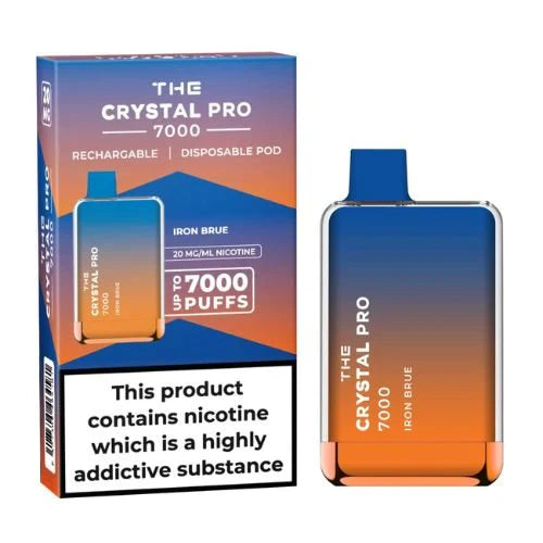 The Crystal Pro 7000 Disposable Vape Pod 10x Multipack
