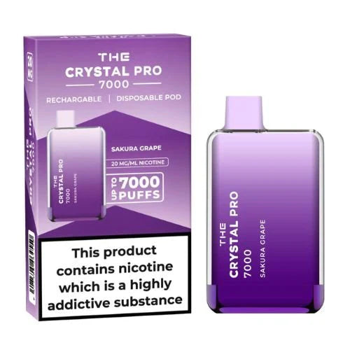The Crystal Pro 7000 Disposable Vape Pod Device
