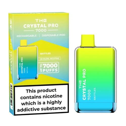 The Crystal Pro 7000 Disposable Vape Pod 10x Multipack