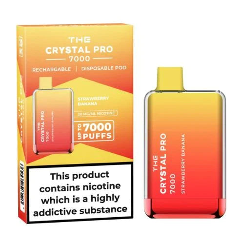 The Crystal Pro 7000 Disposable Vape Pod 10x Multipack