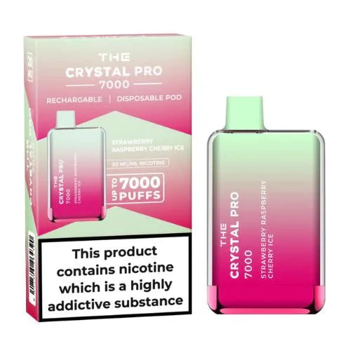 The Crystal Pro 7000 Disposable Vape Pod Device