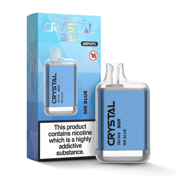Bloody Mary TBO Crystal Bar 600 Disposable Vape Pod 10x Multipack – 20MG