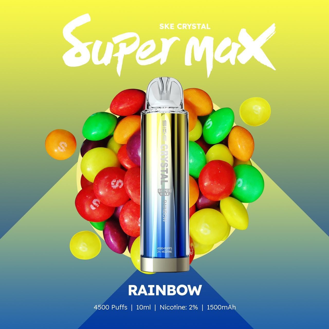 Ske Crystal Super Max 4500 Puffs Disposable Vape - Box of 10