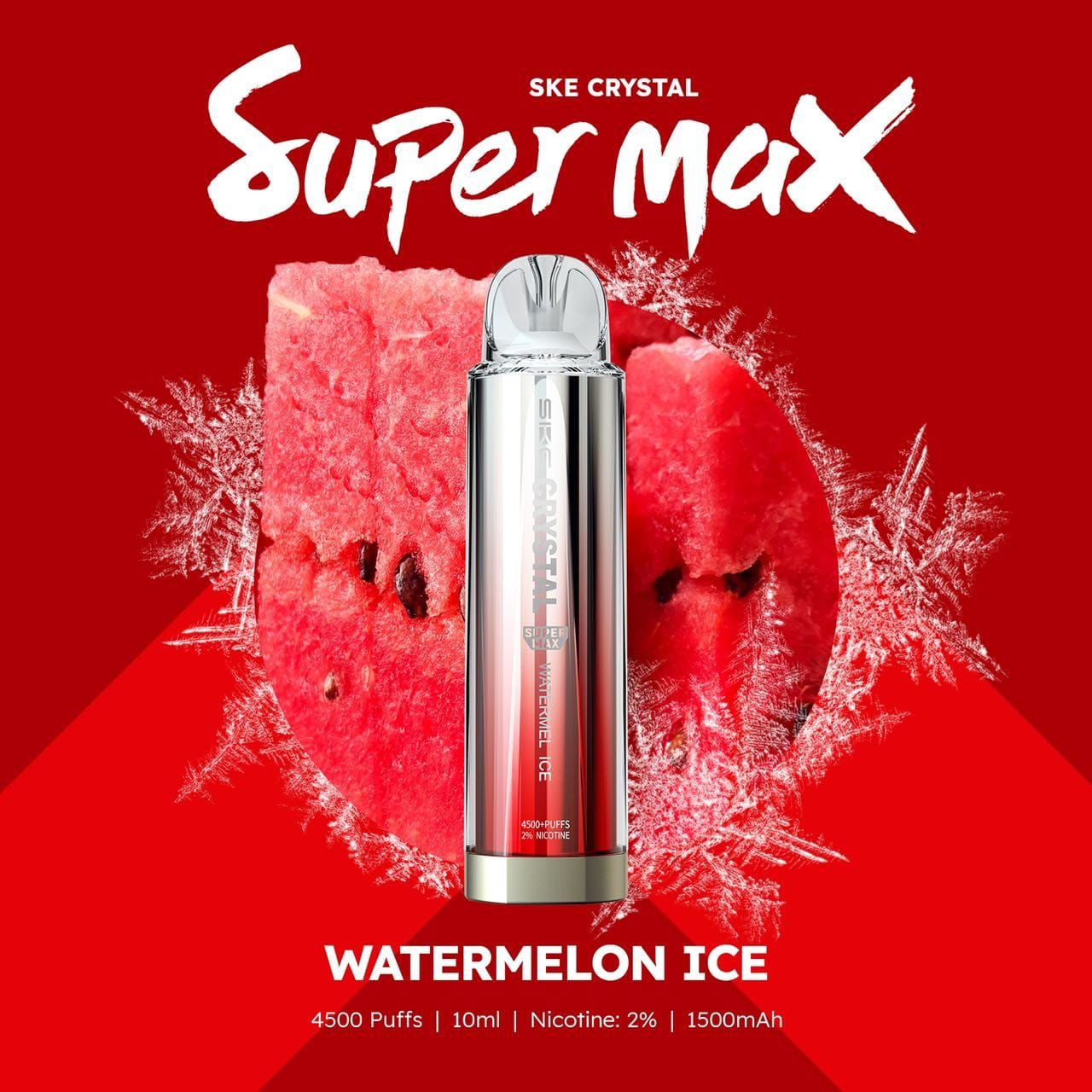 Ske Crystal Super Max 4500 Puffs Disposable Vape - Box of 10