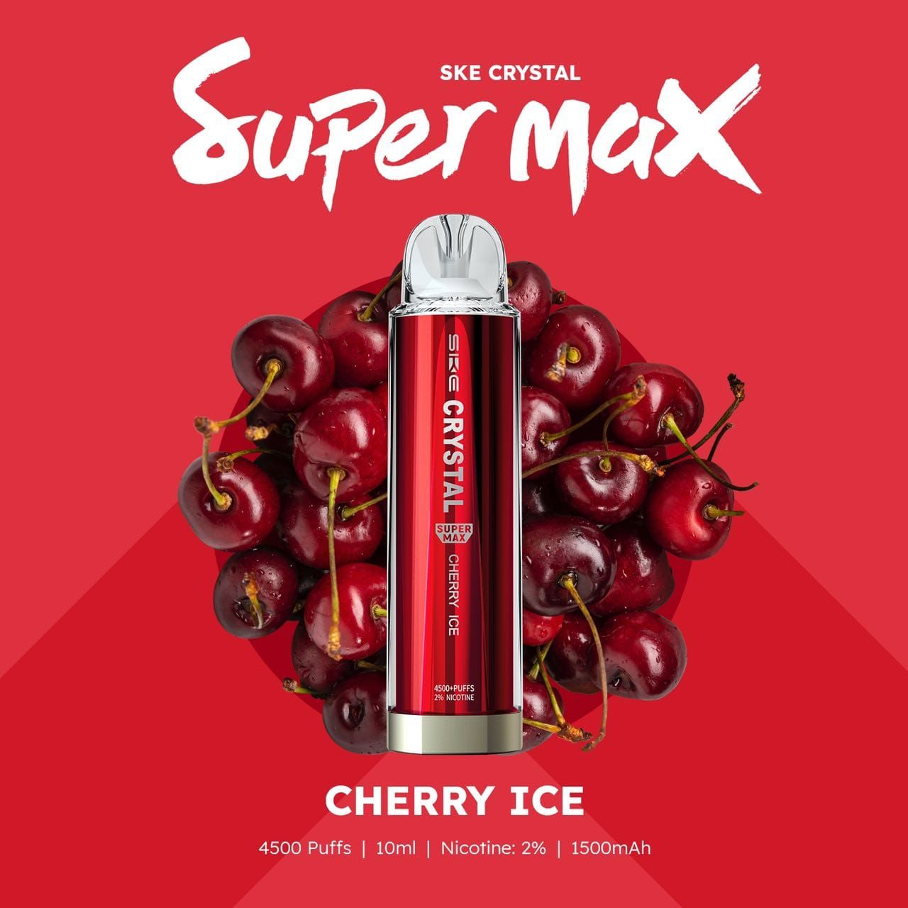 Ske Crystal Super Max 4500 Puffs Disposable Vape - Box of 10
