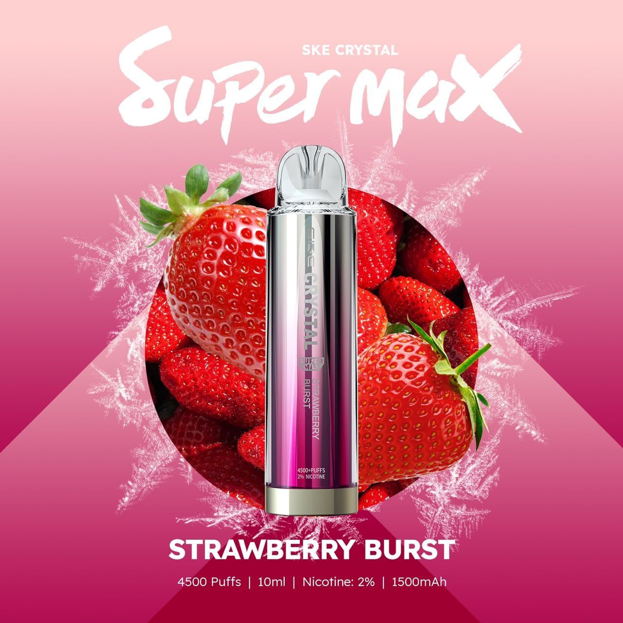 Ske Crystal Super Max 4500 Puffs Disposable Vape - Box of 10