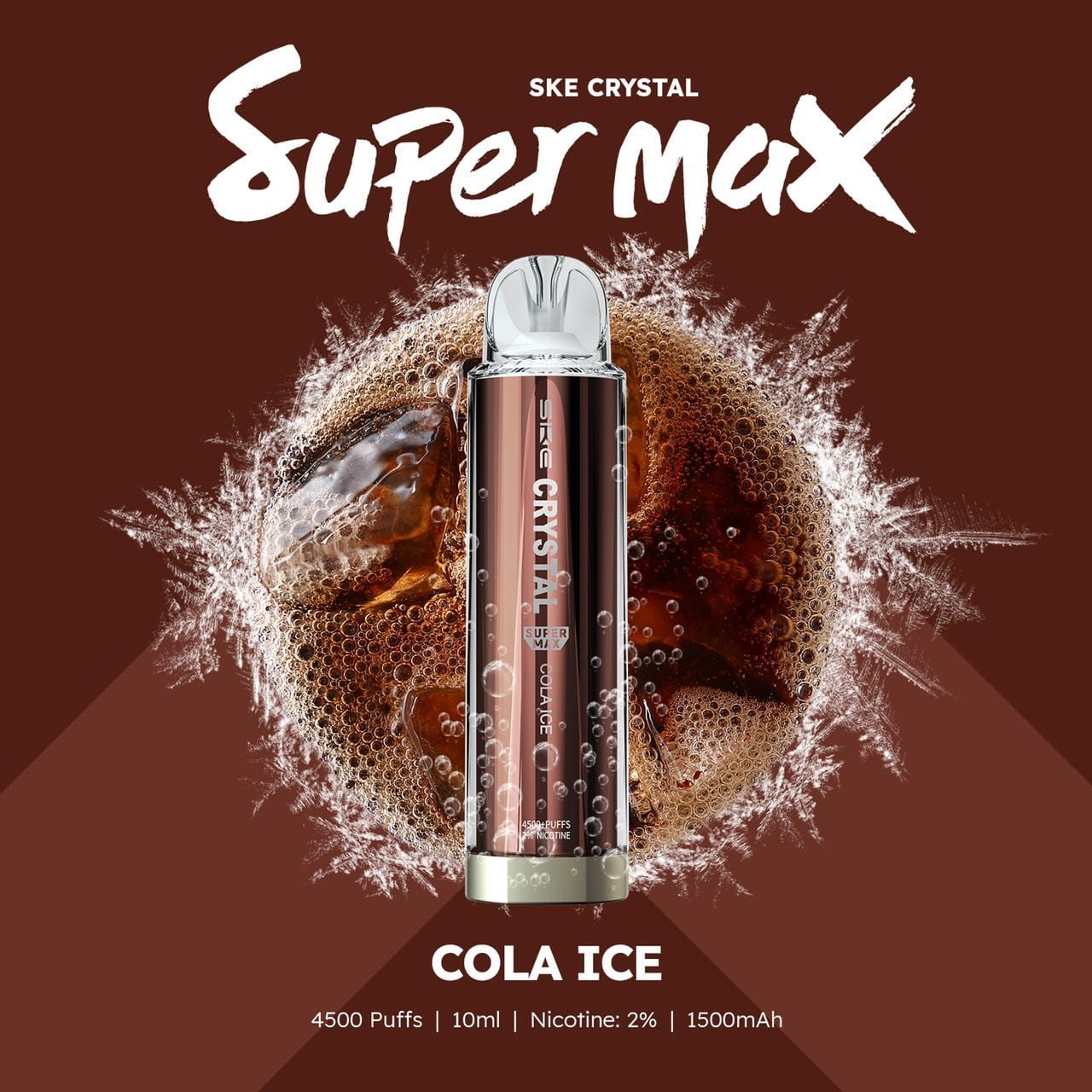 Ske Crystal Super Max 4500 Puffs Disposable Vape - Box of 10