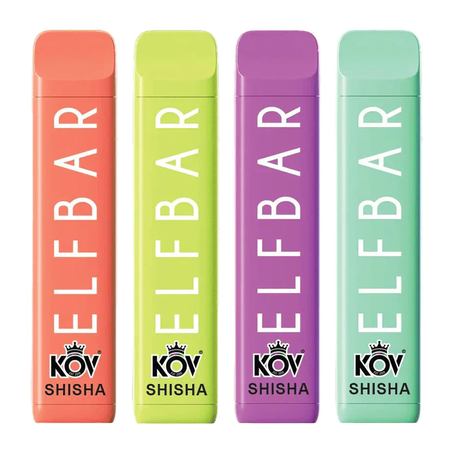 Elf Bar 600 KOV SHISHA NC600 Disposable Vape Pod 10x Multipack – 20MG