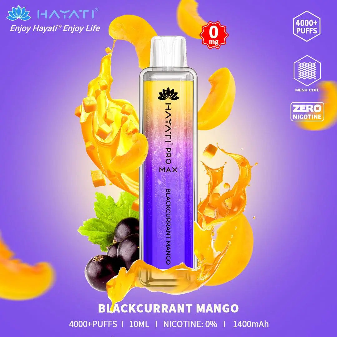 Hayati Pro Max 4000+ Disposable - Wholesale box of 10