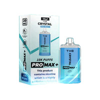 The Crystal Pro Max Plus 10000 Disposable Vape Pod 20MG