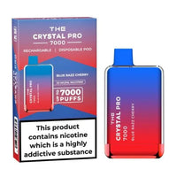 The Crystal Pro 7000 Disposable Vape Pod 10x Multipack