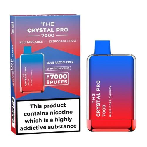 The Crystal Pro 7000 Disposable Vape Pod 10x Multipack
