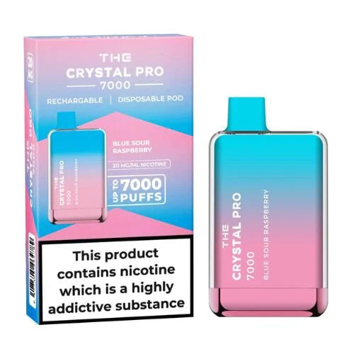 The Crystal Pro 7000 Disposable Vape Pod 10x Multipack