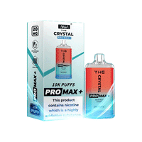 The Crystal Pro Max Plus 10000 Disposable Vape Pod 20MG 10x Multipack