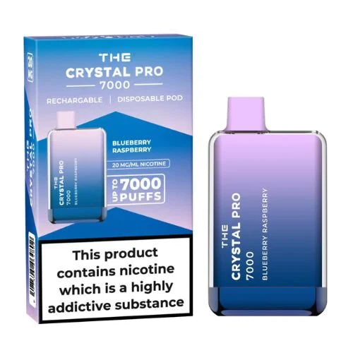 The Crystal Pro 7000 Disposable Vape Pod 10x Multipack