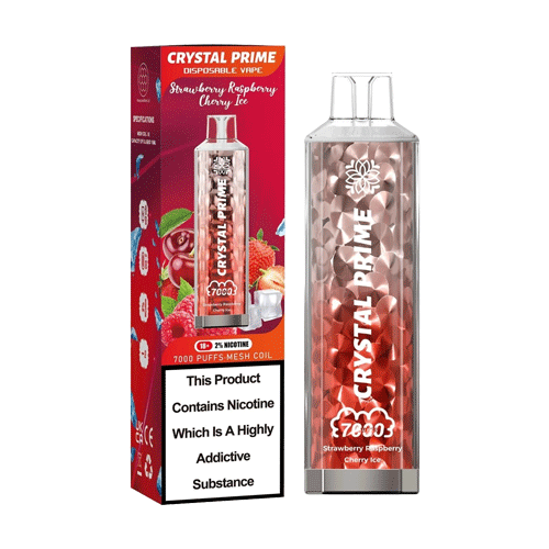 Crystal Prime 7000 Disposable Vape 10x Multipack – 20MG