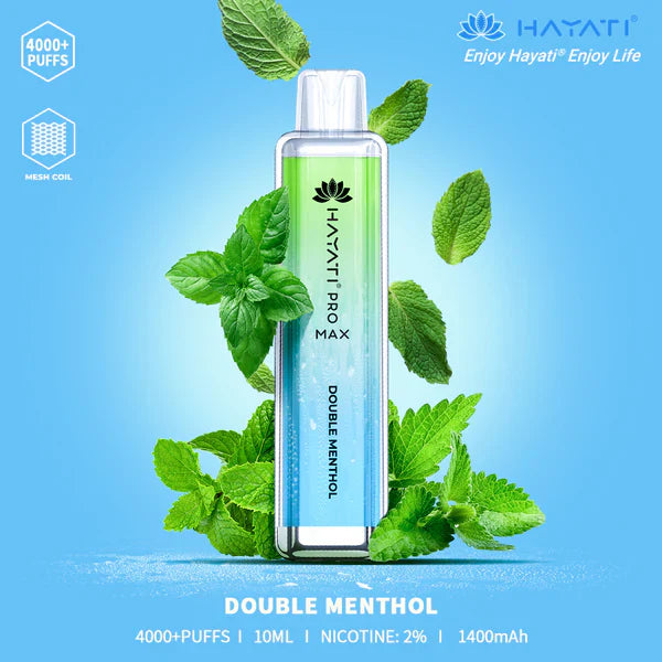 The Hayati Pro Max 4000 Disposable Vape 20MG 10 x Multipack