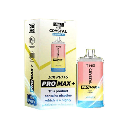 The Crystal Pro Max Plus 10000 Disposable Vape Pod 20MG