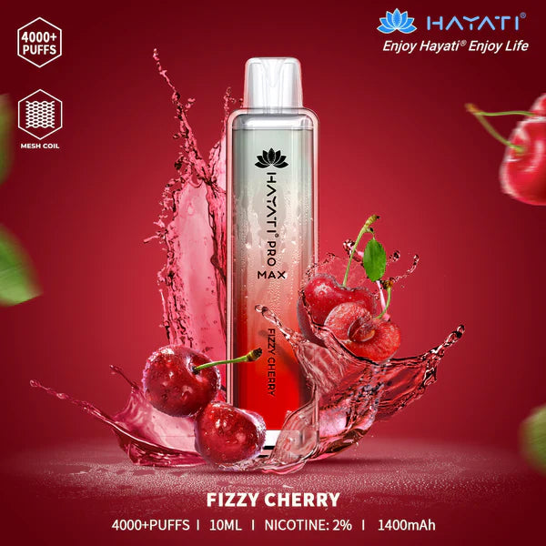 The Hayati Pro Max 4000 Disposable Vape 20MG 10 x Multipack