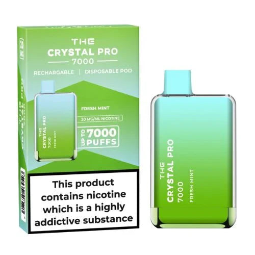 The Crystal Pro 7000 Disposable Vape Pod Device