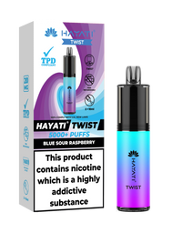 HAYATI TWIST 5000 PUFFS VAPE Box of 5