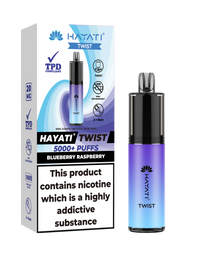 HAYATI TWIST 5000 PUFFS VAPE Box of 5