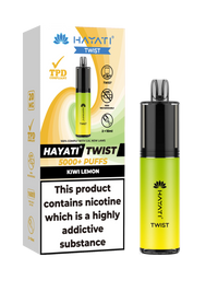 HAYATI TWIST 5000 PUFFS VAPE Box of 5