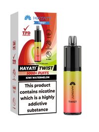 HAYATI TWIST 5000 PUFFS VAPE Box of 5