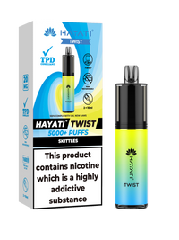 HAYATI TWIST 5000 PUFFS VAPE Box of 5