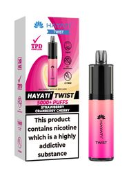 HAYATI TWIST 5000 PUFFS VAPE Box of 5