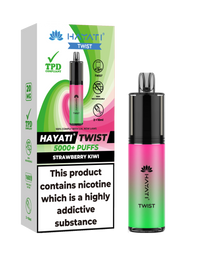 HAYATI TWIST 5000 PUFFS VAPE Box of 5