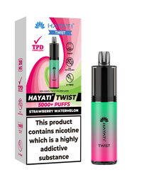 HAYATI TWIST 5000 PUFFS VAPE Box of 5