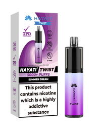 HAYATI TWIST 5000 PUFFS VAPE Box of 5