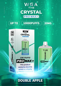 The Crystal Pro Max + 10000 Disposable Vape Puff Bar 