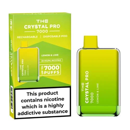 The Crystal Pro 7000 Disposable Vape Pod 10x Multipack