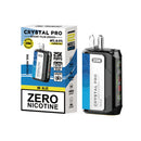 0% Crystal Pro Boost Plus 25000 Disposable Vape Pod Device - 0mg - Box of 5