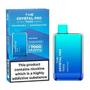 The Crystal Pro 7000 Disposable Vape Pod Device