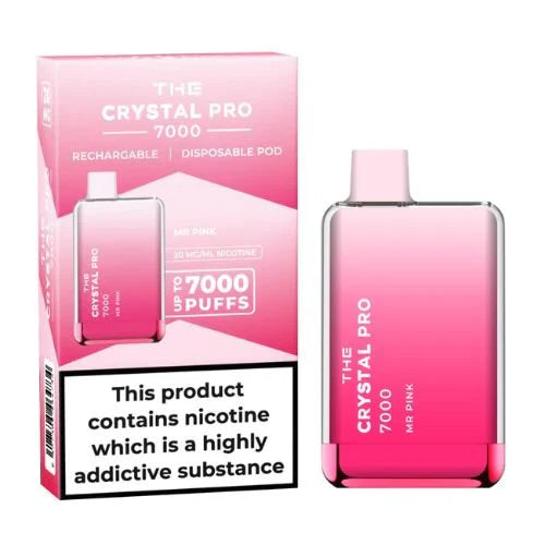 The Crystal Pro 7000 Disposable Vape Pod Device