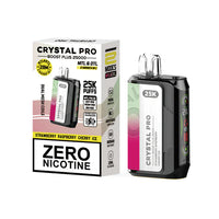 0% Crystal Pro Boost Plus 25000 Disposable Vape Pod Device - 0mg - Box of 5