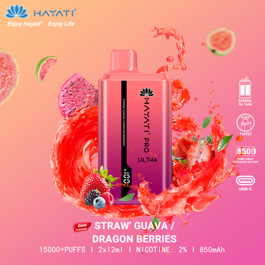 Hayati Pro Ultra 15000 Disposable Pod Device