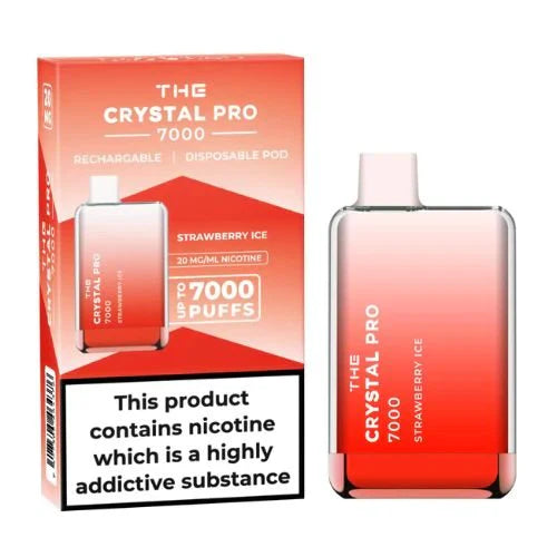 The Crystal Pro 7000 Disposable Vape Pod 10x Multipack
