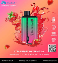 Hayati Pro Ultra 15000 Puffs Disposable Vape Bar Pod Box Of 10
