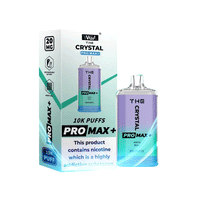 The Crystal Pro Max Plus 10000 Disposable Vape Pod 20MG 10x Multipack