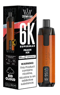 Al Fakher Supermax 6000 Disposable Vape Box of 10