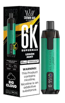 Al Fakher Supermax 6000 Disposable Vape Box of 10