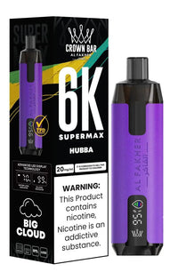 Al Fakher Supermax 6000 Disposable Vape Box of 10