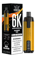 Al Fakher Supermax 6000 Disposable Vape Box of 10